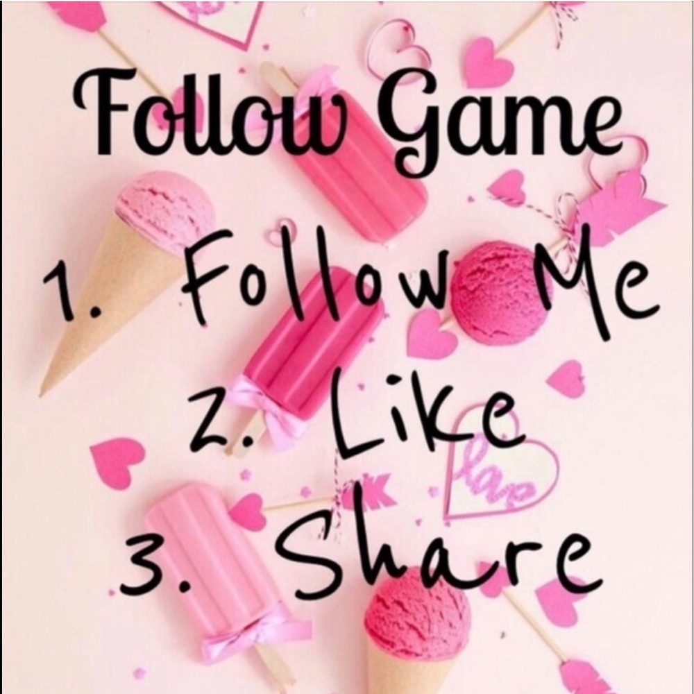 My First Follow Game 💖 NEW BLUES 💙